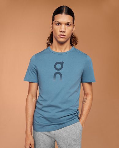  ON RUNNING - Áo thun thể thao nam cổ tròn tay ngắn Graphic T 