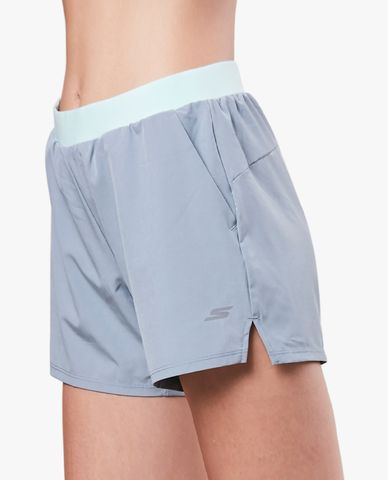  SKECHERS - Quần short tập luyện nữ lưng thun Training 