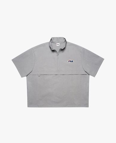  FILA - Áo thun unisex Dna Half Zip 