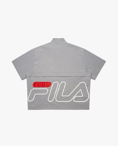  FILA - Áo thun unisex Dna Half Zip 