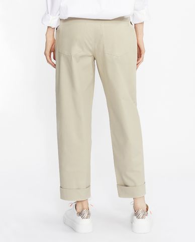  TED BAKER - Quần kiểu nữ lưng cao phối thắt lưng Indiaz Utility Pocket Barrel 