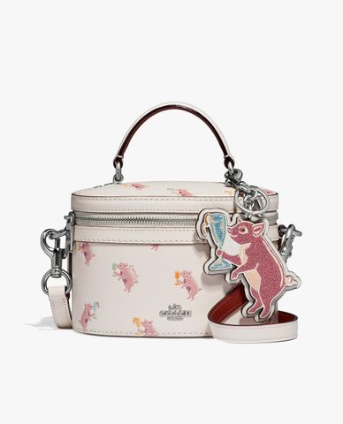  COACH - Thẻ treo hình chú heo Party Pig 