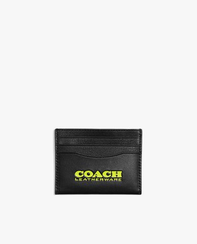  COACH - Ví đựng thẻ nam phom chữ nhật thời trang 