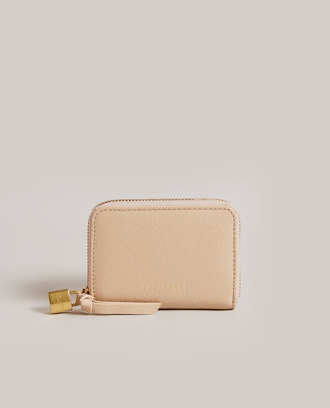 TED BAKER - Ví nữ dáng ngắn phối khoá zip Wesmin