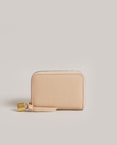  TED BAKER - Ví nữ dáng ngắn phối khoá zip Wesmin 