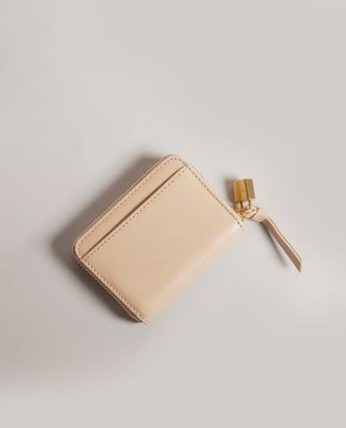  TED BAKER - Ví nữ dáng ngắn phối khoá zip Wesmin 