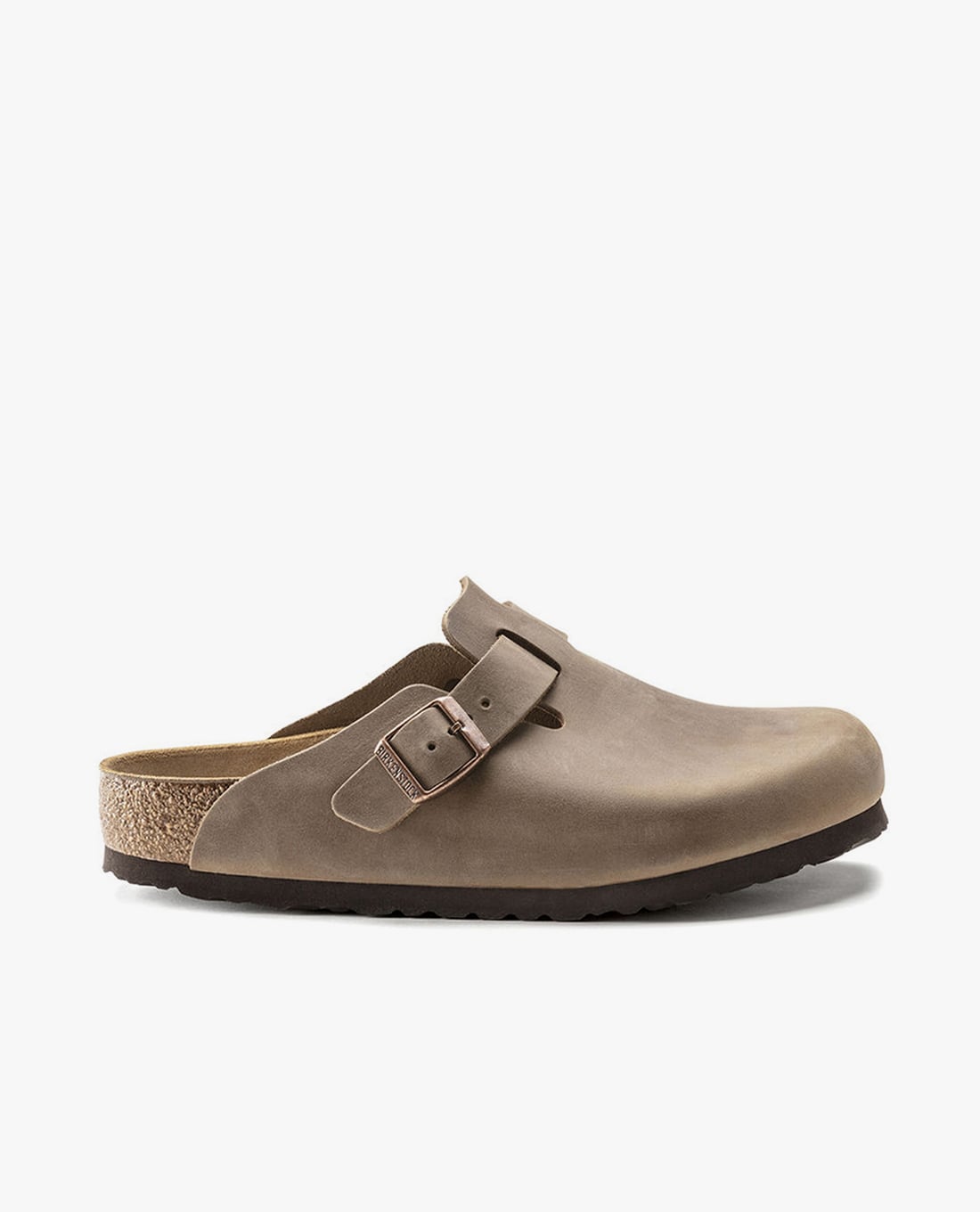 BIRKENSTOCK - Giày clog unisex Boston Oiled Leather