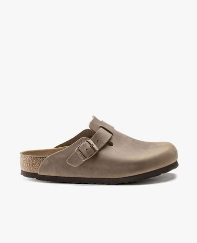  BIRKENSTOCK - Giày clog unisex Boston Oiled Leather 