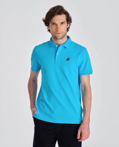  BEVERLY HILLS POLO CLUB - Áo polo nam cổ bẻ tay ngắn trẻ trung 