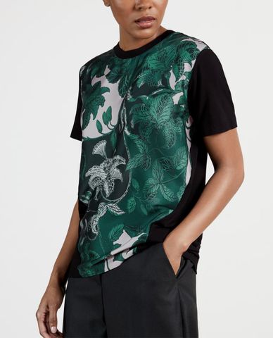  TED BAKER - Áo thun nữ tay ngắn in họa tiết một mặt Norlet 