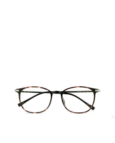  aojo - Gọng kính nhựa trong phối vằn 