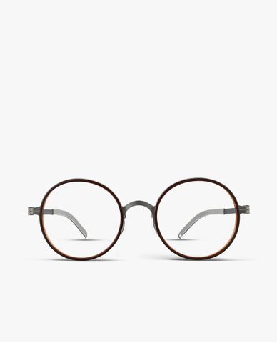  MUJOSH - Gọng kính tròn unisex dáng mảnh cá tính 