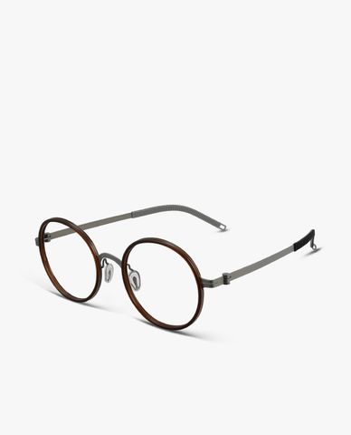  MUJOSH - Gọng kính tròn unisex dáng mảnh cá tính 