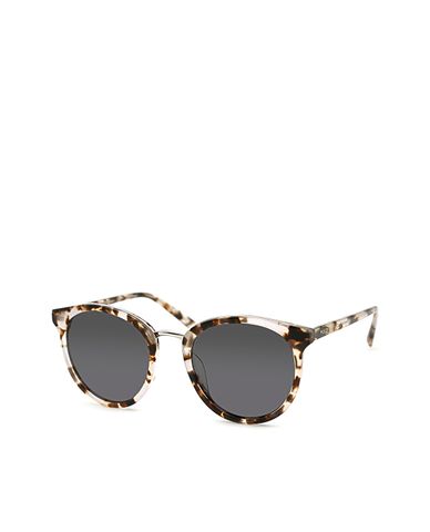  MUJOSH - Kính mát gọng tròn viền dày thời trang 