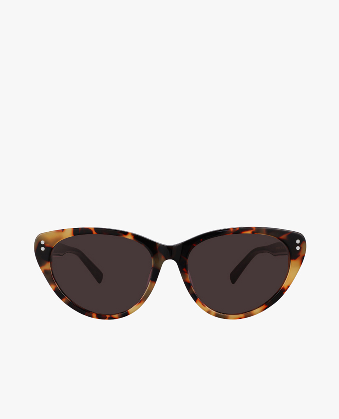 MUJOSH - Kính mát nữ gọng mắt mèo bản vừa hiện đại