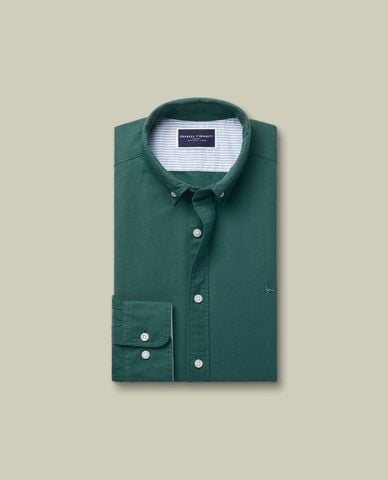  CHARLES TYRWHITT - Áo sơ mi nam cổ bẻ tay dài Oxford 