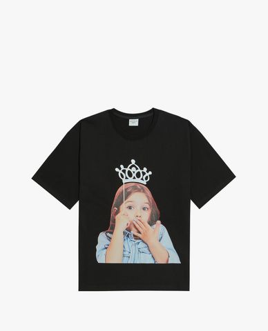  ADLV - Áo thun ngắn tay cổ tròn Baby Face 