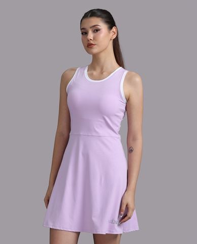  WOW BY NHA PHUONG - Đầm sát nách nylon spandex trơn 