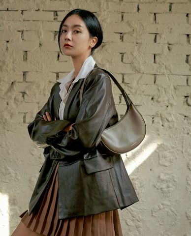  Marhen.J - Túi đeo vai nữ dáng trăng khuyết Fino 