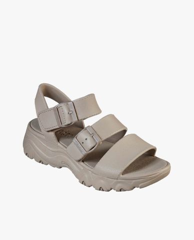  SKECHERS - Giày sandals nữ đế xuồng Cali Gear D'Lites 2.0 