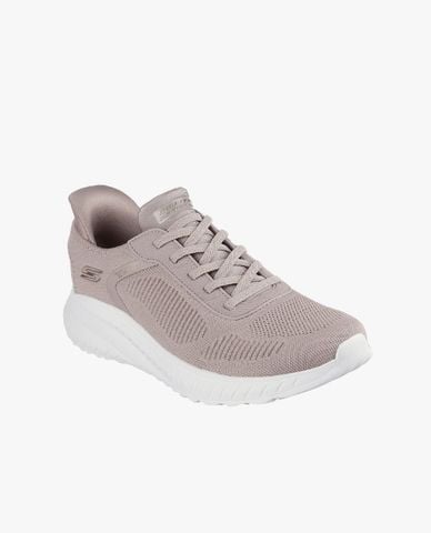  SKECHERS - Giày slip on nữ BOBS Squad Chaos 