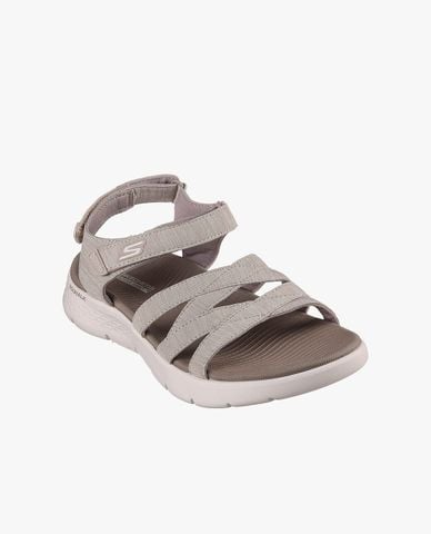  SKECHERS - Giày sandals nữ đế thấp Go Walk Flex 