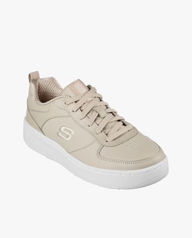  SKECHERS - Giày sneakers nữ cổ thấp Sport Court 92 