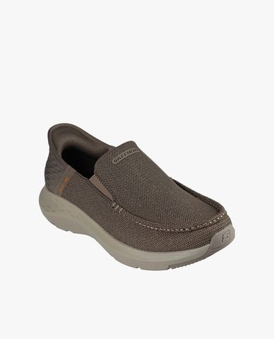  SKECHERS - Giày slip on nam mũi tròn Parson 