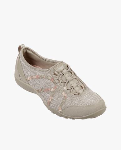  SKECHERS - Giày sneaker nữ phối dây Relaxed Fit Breathe Easy Garden Joy 