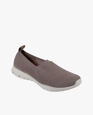  SKECHERS - Giày slip on nữ Seager Athletic 