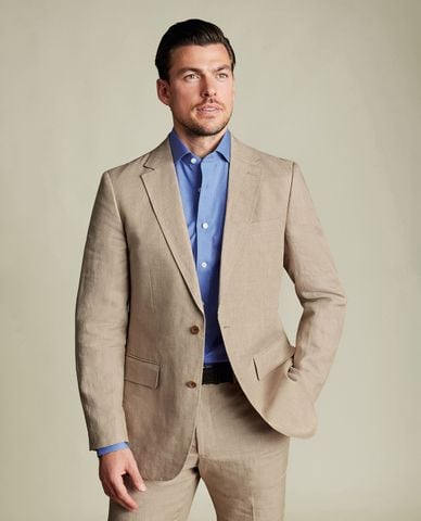  CHARLES TYRWHITT - Áo vest nam thanh lịch Linen 