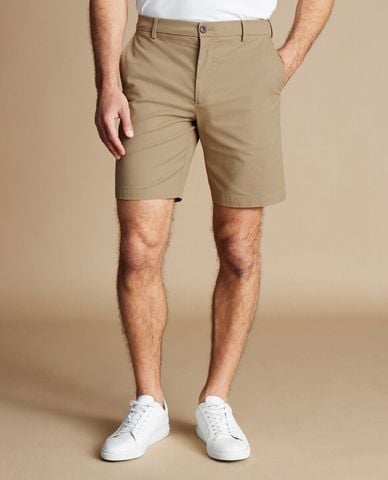  CHARLES TYRWHITT - Quần shorts nam ống đứng Cotton 