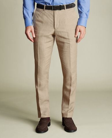  CHARLES TYRWHITT - Quần âu nam thanh lịch Linen 