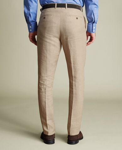  CHARLES TYRWHITT - Quần âu nam thanh lịch Linen 