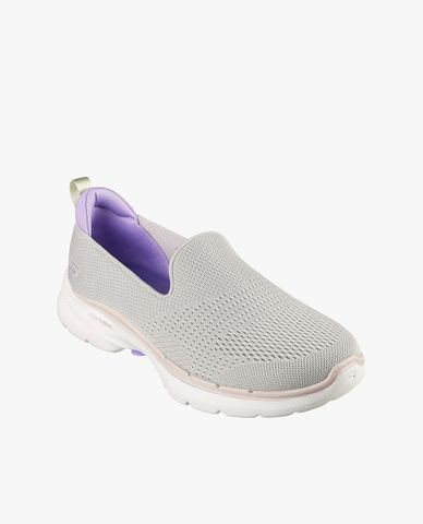  SKECHERS - Giày slip on nữ mũi tròn GOwalk 6 