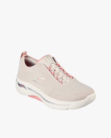  SKECHERS - Giày sneakers nữ cổ thấp GOwalk Arch Fit 