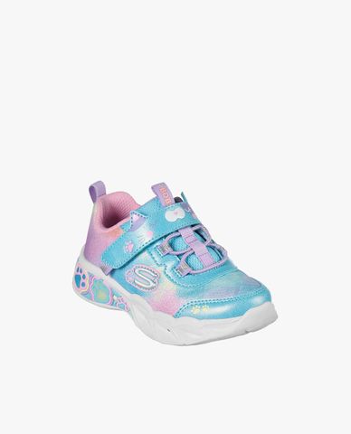  SKECHERS - Giày sneakers bé gái cổ thấp Pretty Paws 