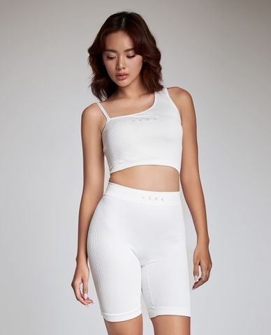  VERA BY CHIPU - Quần short biker nữ seamfree trơn 