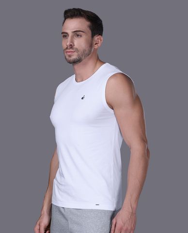  JOCKEY - Áo ba lỗ nam cổ tròn cotton compact 