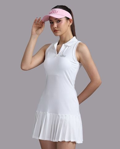  WOW BY NHA PHUONG - Đầm sát nách nylon spandex trơn 