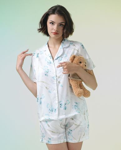 VERA - Bộ pijama nữ ngắn latin in 