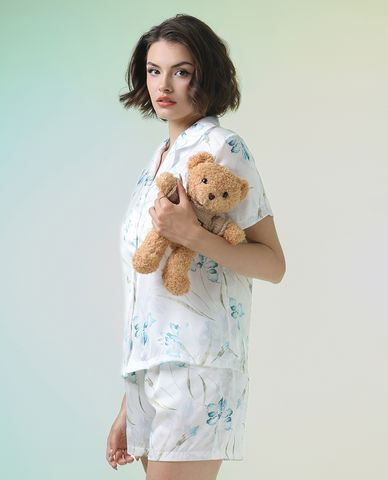  VERA - Bộ pijama nữ ngắn latin in 