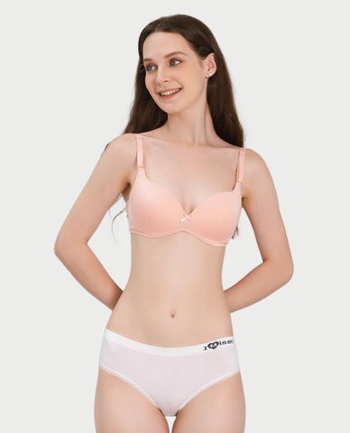  MISAKI - Quần lót nữ seamfree trơn phối ren 