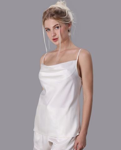  VERA - Áo hai dây nữ camisole satin trơn 
