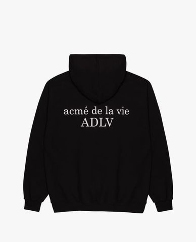  ADLV - Áo hoodie tay dài mũ trùm Baby Face 
