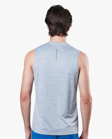  SKECHERS - Áo ba lỗ thể thao nam phom suông thời trang 