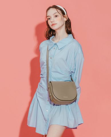  Marhen.J - Túi đeo chéo nữ hình bán nguyệt Mika 