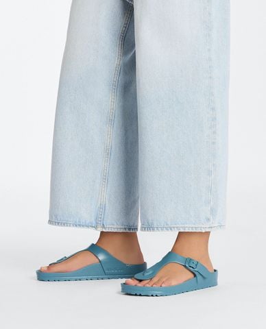  BIRKENSTOCK - Dép kẹp unisex phối khoá Gizeh 