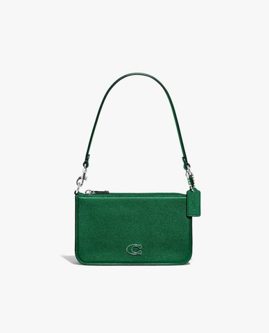  COACH - Túi cầm tay nam phom chữ nhật phối zip hiện đại 