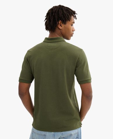  COACH - Áo polo nam cổ bẻ tay ngắn Horse And Carriage Classic 